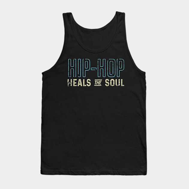 Hip-Hop Music Tank Top by Teeladen